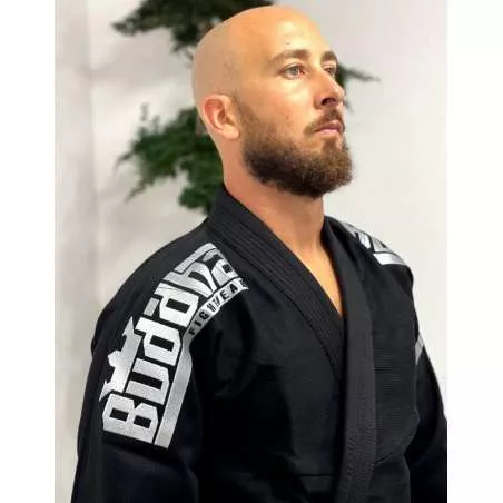 Buddha gi jiu jitsu V3 deluxe (nero)