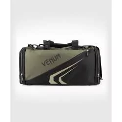 Bolsa deportiva Venum trainer lite evo (khaki/negra)1