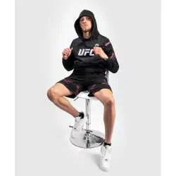 Hoodie Venum authentic fight (preto/vermelha)1