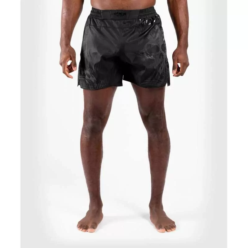 MMA Venum fightshort cranio (nero/nero)