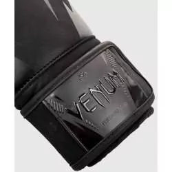 Guantes impact Venum negro mate (1)