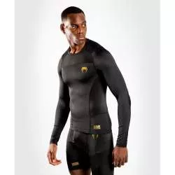 Lycra de manga comprida Venum g-fit (preto/ouro) 1