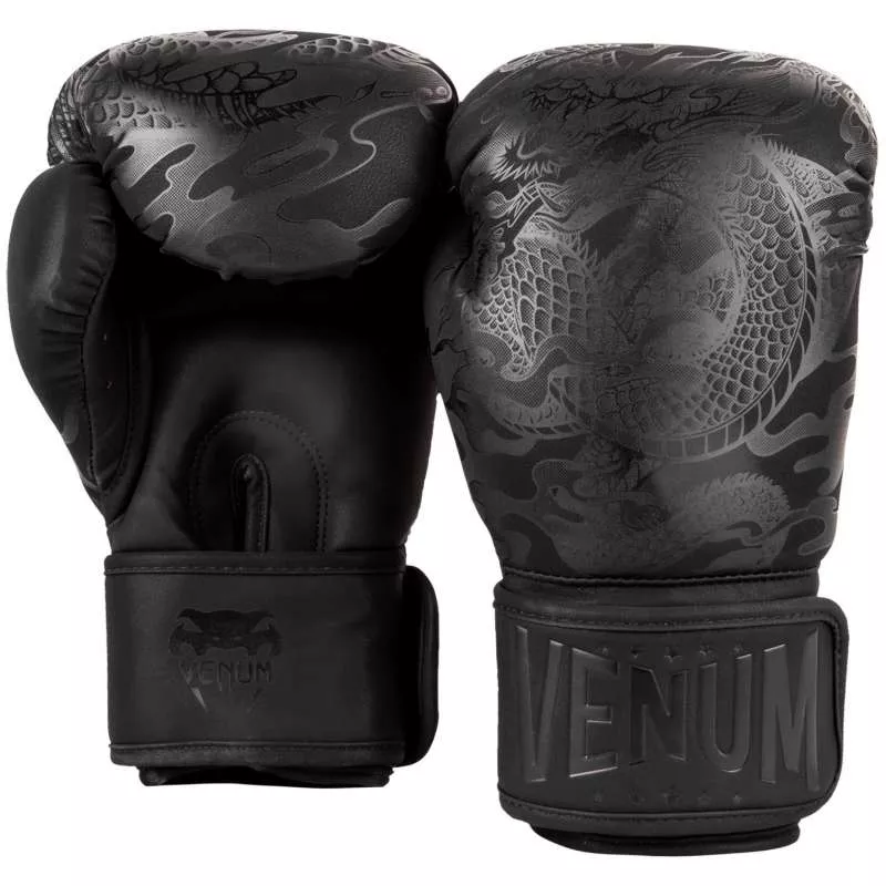 Luvas de boxe Venum Dragon's Flight preto preto