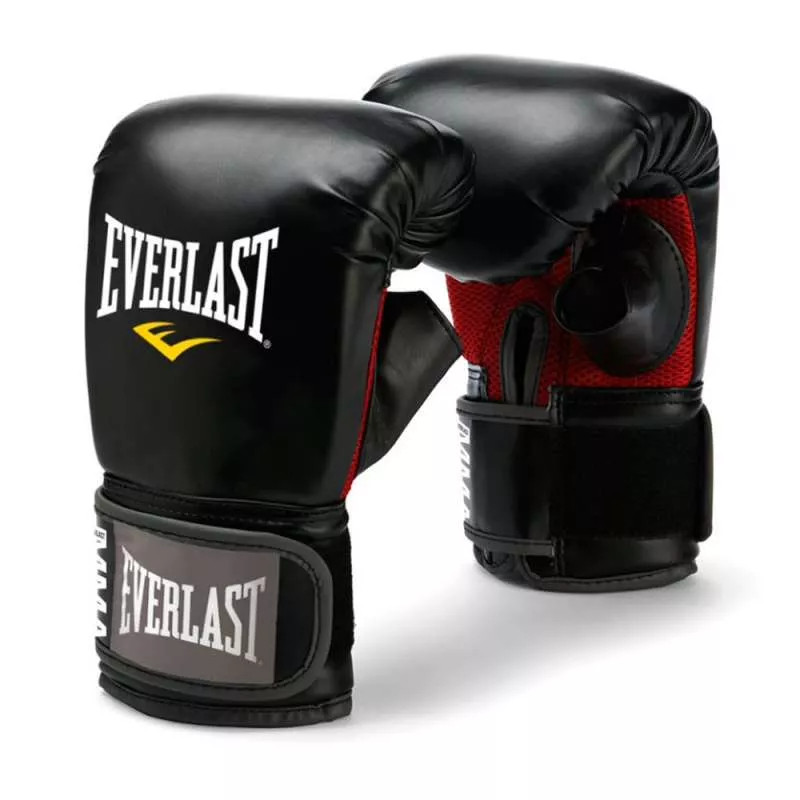 Guanti da sacco Everlast per sacco pesante (nero)