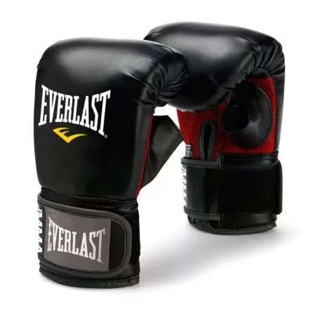 Guanti da sacco Everlast per sacco pesante (nero)