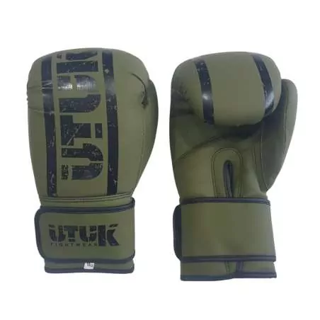 Luvas de boxe Utuk top verde militar