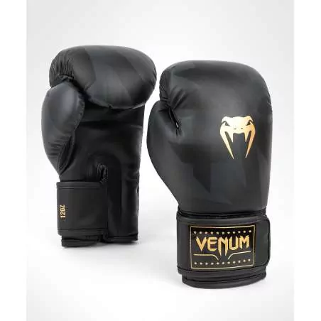 Luvas boxe Venum Razor ouro negro