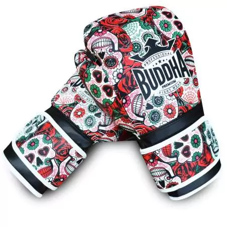 Luvas de boxeo Buddha mexican (vermelho)