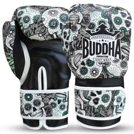 Guanti Buddha muay thai messicani (neri)