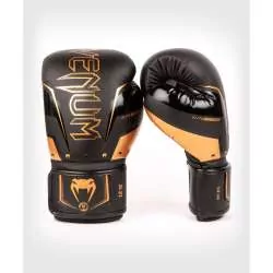 Guantes boxeo Venum elite evo (negro/cobre)1