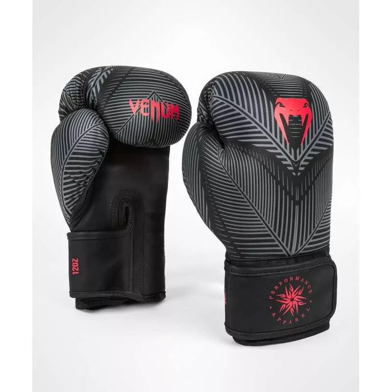 Guantes boxeo Venum phantom (negro/rojo)