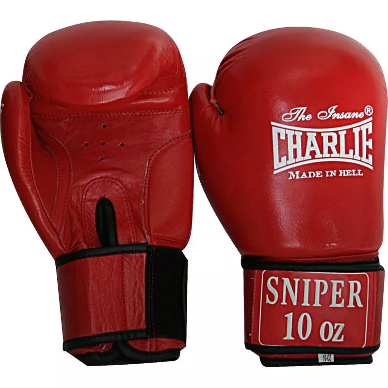 Guanti da boxe Charlie sniper amateur (rosso)