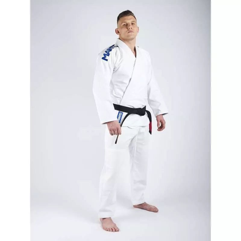 Gi Manto de jiu jitsu brasileiro X4 (branco)