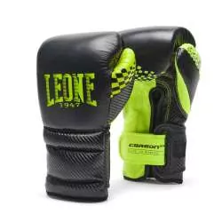 Guantes boxeo Leone GN222 carbon 22 negro