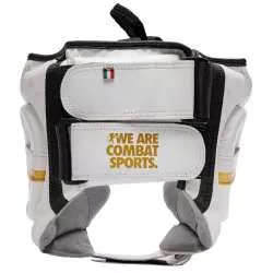 Capacete de boxe Leone DNA CS445 branco 1