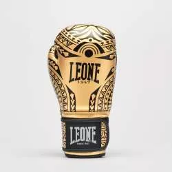 Guantes boxeo Leone Haka dorado GN329 2