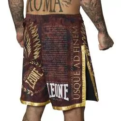 Calções MMA Leone AB790 Legionarius (borgonha) 3