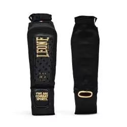 Caneleiras MMA Leone 1947 DNA (preto/dourado)