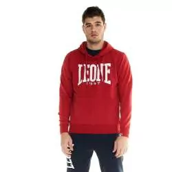 Sudaderas big logo Leone con capucha (roja)