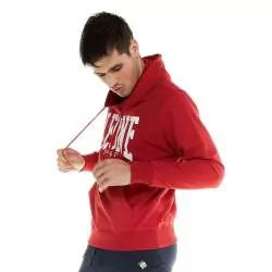 Sudaderas big logo Leone con capucha (roja) 2