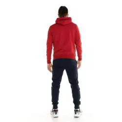 Sudaderas big logo Leone con capucha (roja) 3