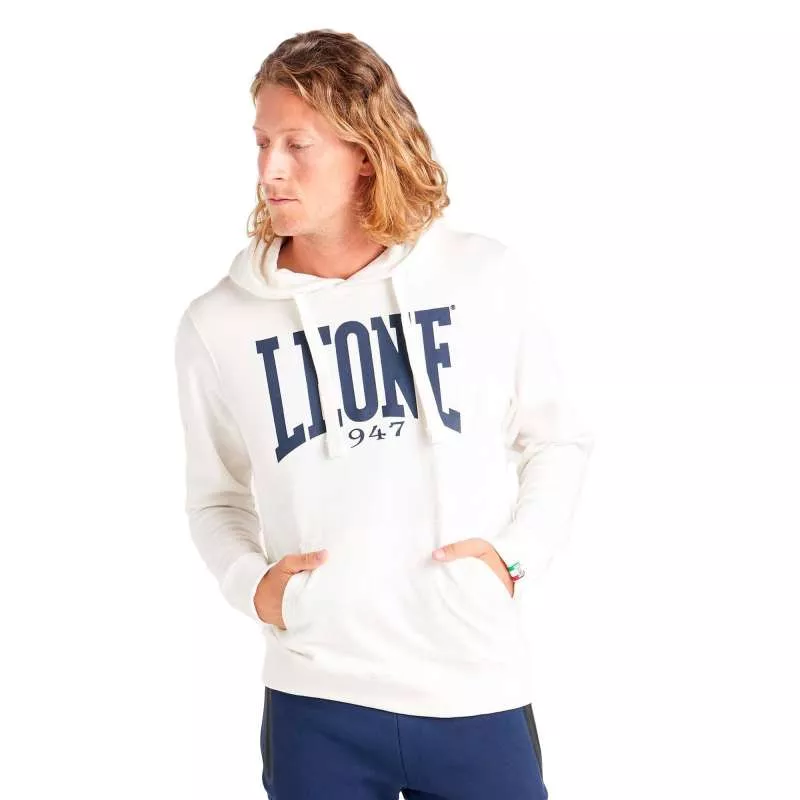 Felpa Basic Leone big logo (bianco) 1