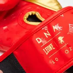 Guantes boxeo DNA Leone GN220 rojo 4