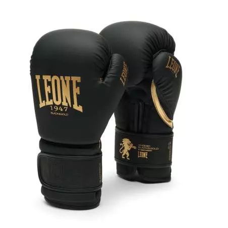 Leone1947 GN059D guanti in oro nero