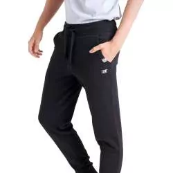 Pantaloni basic Leone con logo piccolo (nero) 3