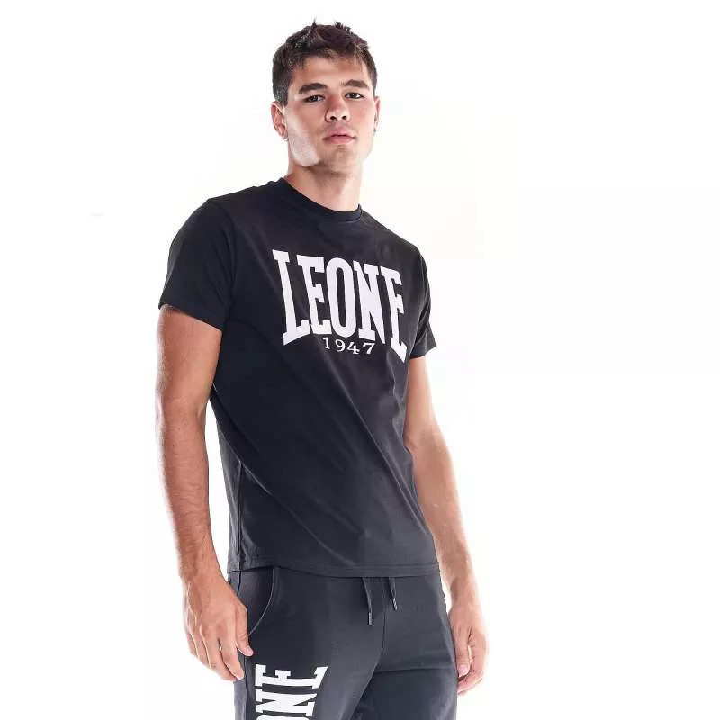 T-shirt basic Leone 1947 (preta)