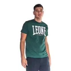 Magliette da uomo Leone basic (verde scuro) 1