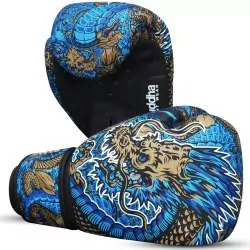 Guantoni da boxe Buddha fantasy dragon (blu) 1