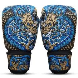 Guantoni da boxe Buddha fantasy dragon (blu) 4