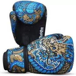 Guantoni da boxe Buddha fantasy dragon (blu) 5
