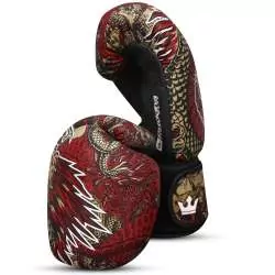 Guantoni da kick boxing Buddha fantasia drago (rosso) 4