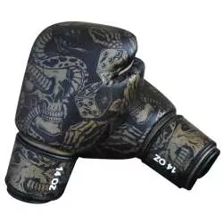 Guantes muay thai Buddha night skull 1