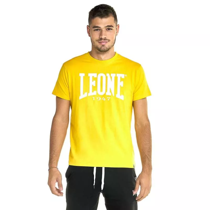 Magliette basic Leone (giallo)