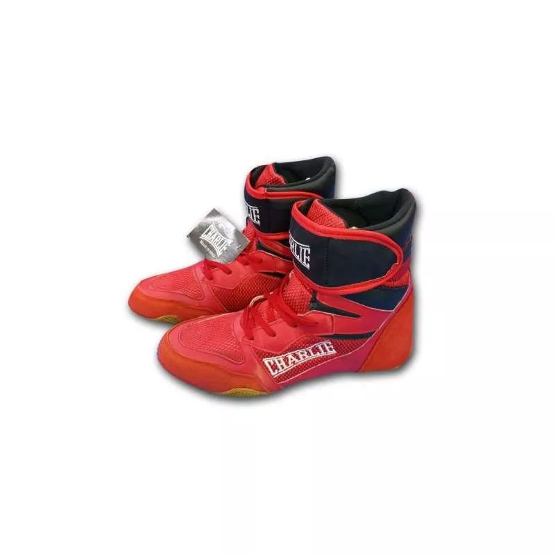 Botas ring pro Charlie boxeo (rojas)