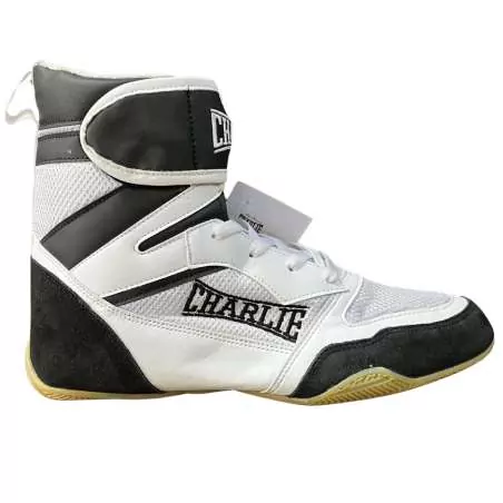 Botas boxeo Charlie ring pro (blancas)