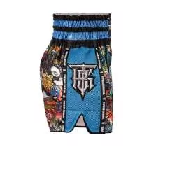 TopKing pantaloni muay thai 227 (blu) 3