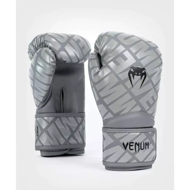 Venum contender 1.5 guanti da boxe (grigio/nero)