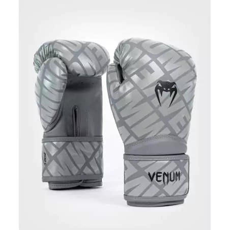 Venum contender 1.5 guanti da boxe (grigio/nero)