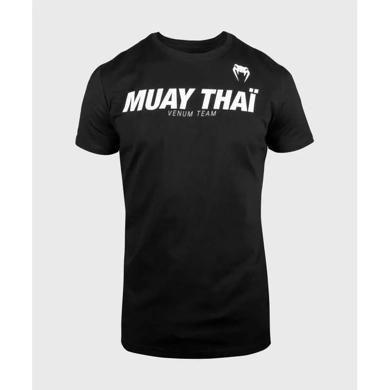 Maglietta Venum muay thai VT (nero/bianco)