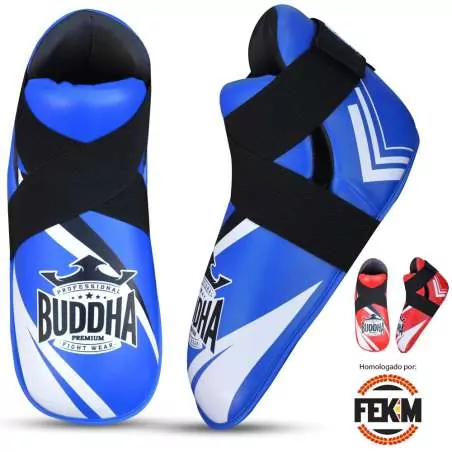 Botas fighter Buddha competição (azuis)