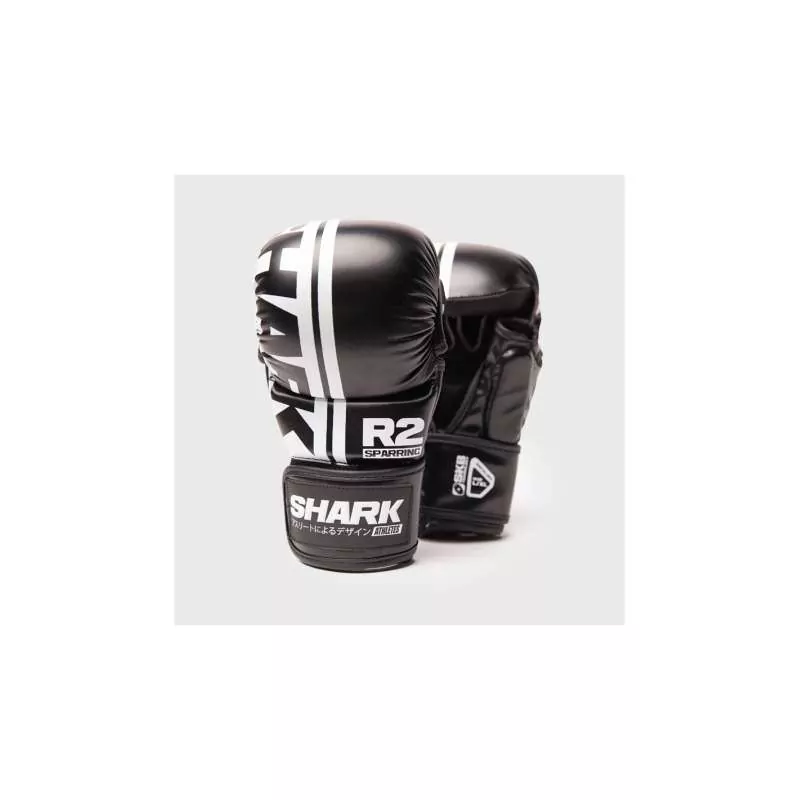 Guantillas MMA Shark R2 negro/blanco