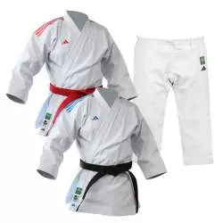 Pacchetto karate gi katas Adidas shori WKF