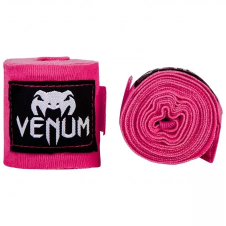 Venum Kontact bandagens de boxe 4 m rosa