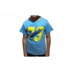 T Shirts Boxe Buddha fly urban azul (1)