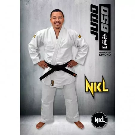 NKL Judogi competition DS bianco