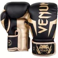 Guantes de boxeo Venum Elite black gold